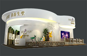 舒媛內衣深圳國際內衣展展臺設計效果圖
