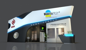 麗方集團建材展臺設計效果圖