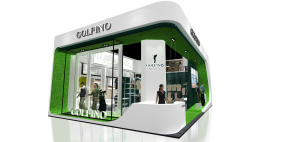 GOFINO高爾夫服飾展臺設計