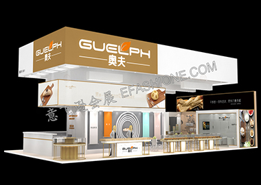 奧夫食品股份展臺設計搭建
