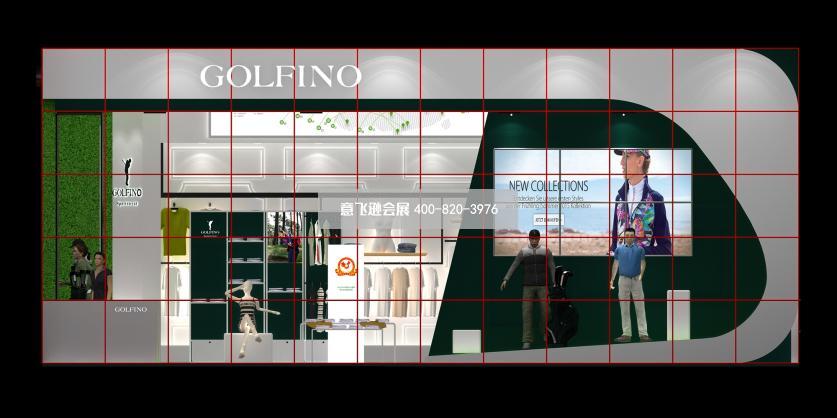GOFINO高爾夫服飾展臺設計