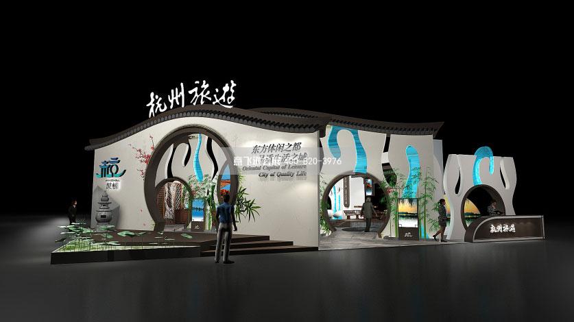 杭州旅游展展臺(tái)設(shè)計(jì),杭州展位杭州旅游展臺(tái)設(shè)計(jì)效果圖