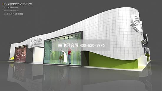 中國國際服裝服飾博覽會展臺設計搭建,四季青服裝集團展臺搭建